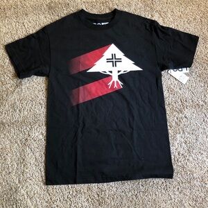 LRG Tree lay Black T Shirt Size M